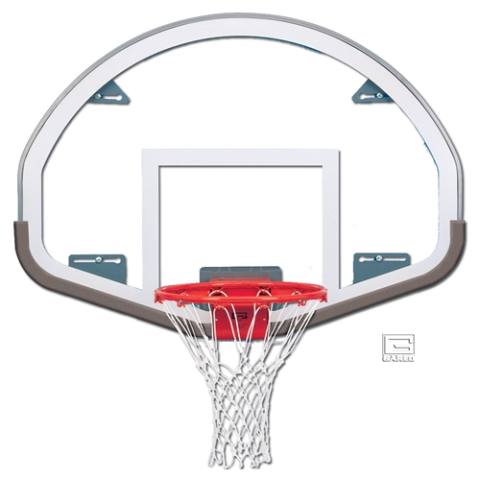 Gared 39" x 54" Auxiliary Fan Glass Backboard